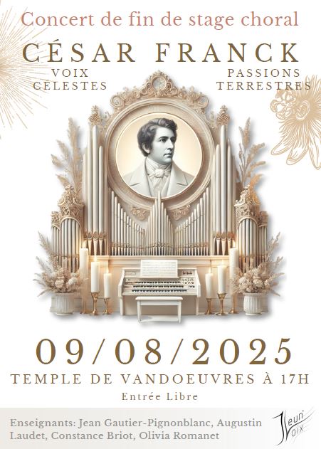 Concert de fin de stage choral 
