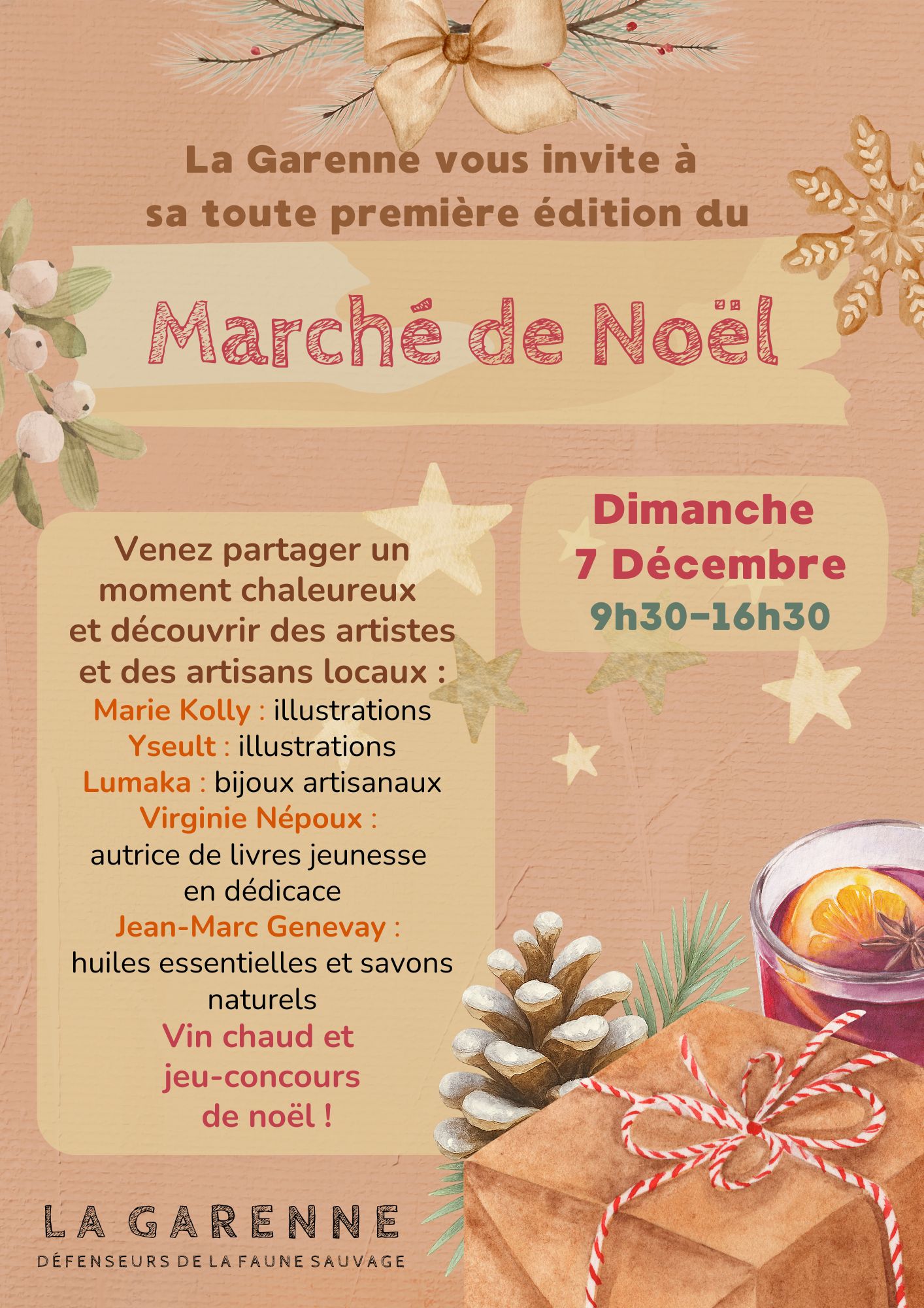 Marché de Noël à la Garenne